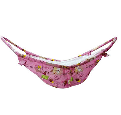 love baby (tg225 pink p4) cotton jhula swing baby cradle pink